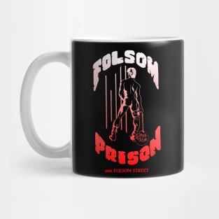 Folsom Prison Gay LGBT Retro Vintage Mug